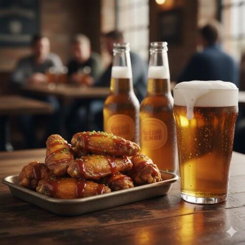 Wings & Beer Bundle Norwich Hen